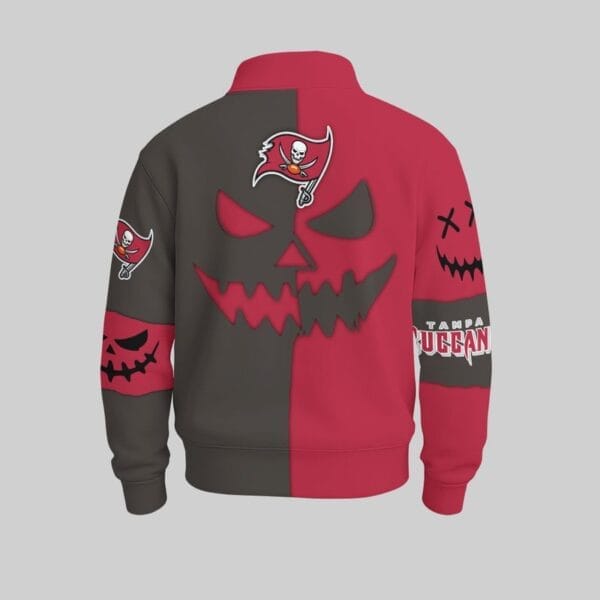 Tampa Bay Buccaneers x Halloween Stand Collar Sweatshirt AMCCLG001111 - Image 2