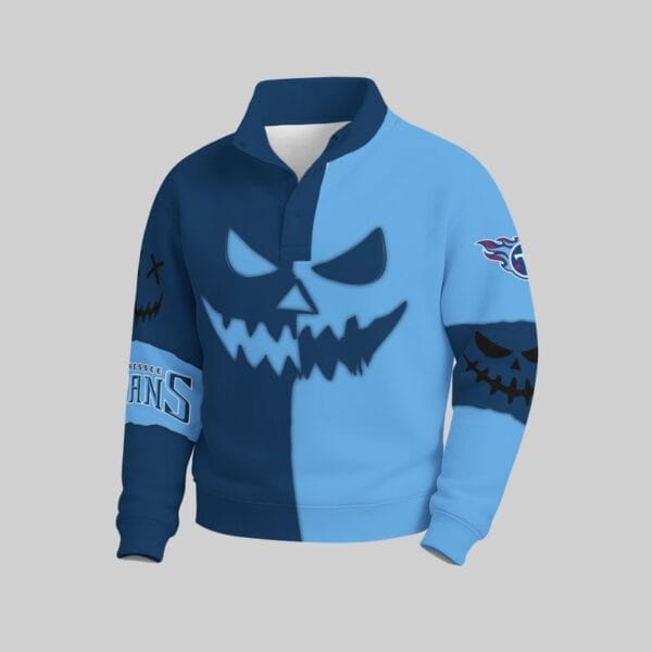 Tennessee Titans x Halloween Stand Collar Sweatshirt AMCCLG001112