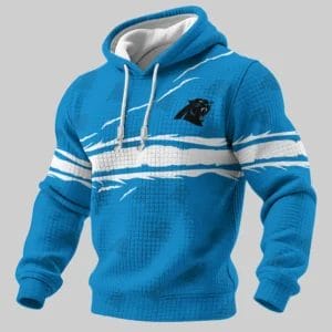 Carolina Panthers Personalized Waffle Hoodie AMCCLG001547