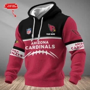 Arizona Cardinals Personalized Waffle Hoodie AMCCLG001533