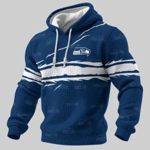 Seattle Seahawks Personalized Waffle Hoodie AMCCLG001614