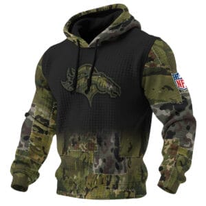 Denver Broncos Personalized Waffle Hoodie AMCCLG001698