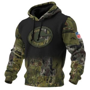 Green Bay Packers Personalized Waffle Hoodie AMCCLG001702