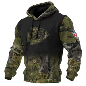 Kansas City Chiefs Personalized Waffle Hoodie AMCCLG001710