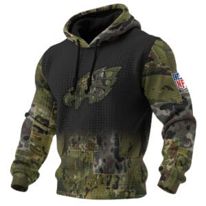 Philadelphia Eagles Personalized Waffle Hoodie AMCCLG001730