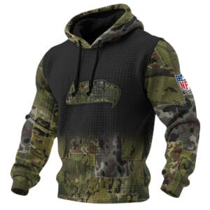 Seattle Seahawks Personalized Waffle Hoodie AMCCLG001737