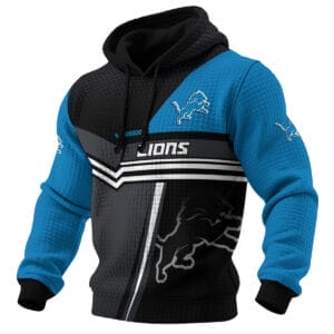 Detroit Lions Personalized Waffle Hoodie AMCCLG001701