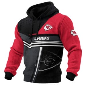 Kansas City Chiefs Personalized Waffle Hoodie AMCCLG001711