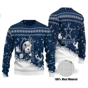 Dallas Cowboys Personalized Ugly Christmas Sweater AMCCLG001801