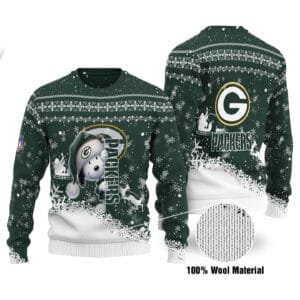 Green Bay Packers Personalized Ugly Christmas Sweater AMCCLG001812