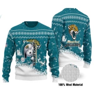Jacksonville Jaguars Personalized Ugly Christmas Sweater AMCCLG001820