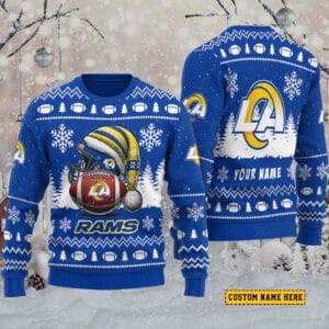Los Angeles Rams Personalized Ugly Christmas Sweater AMCCLG001831